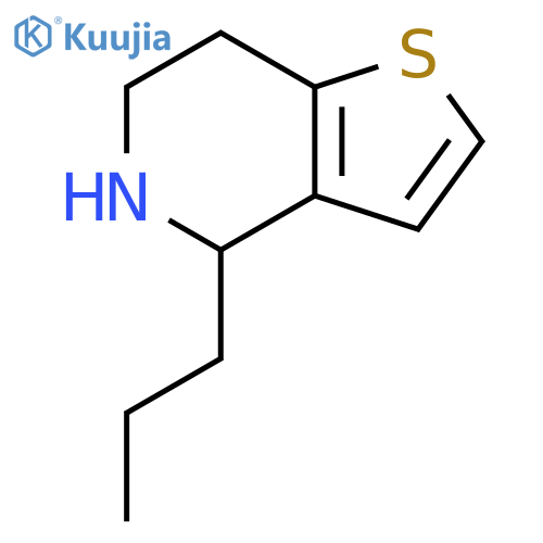 4-propyl-4H,5H,6H,7H-thieno3,2-cpyridine structure