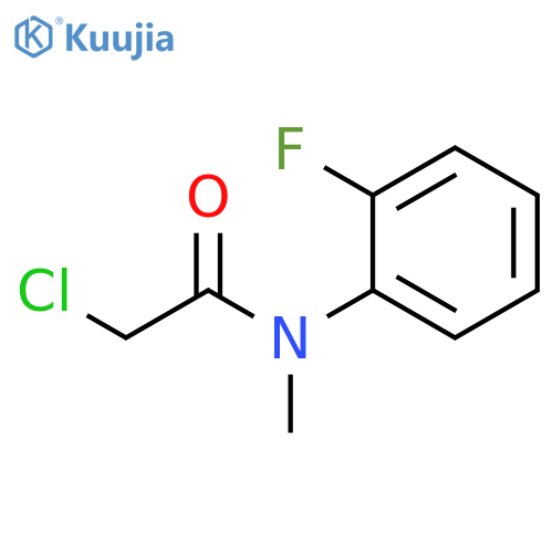 2-Chloro-N-(2-Fluorophenyl)-N-Methylacetamide structure