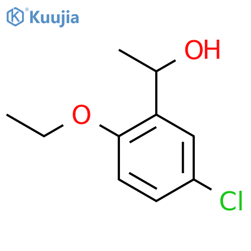 1-(3-Chloro-6-ethoxyphenyl)ethanol structure