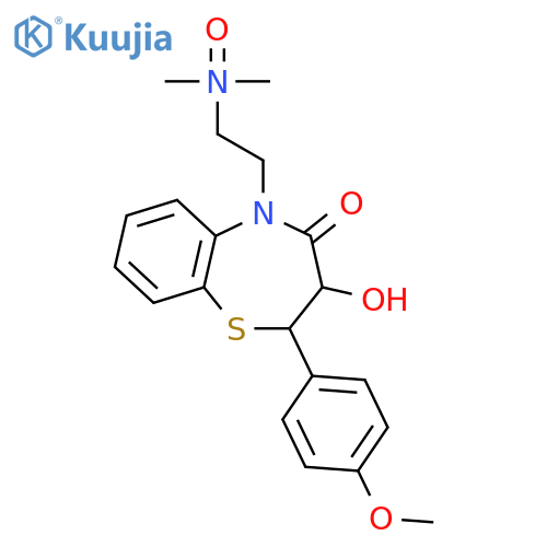 Deacetyl Diltiazem N-Oxide structure