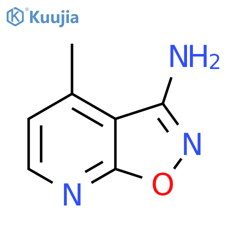 4-Methyl-isoxazolo[5,4-b]pyridin-3-ylamine structure
