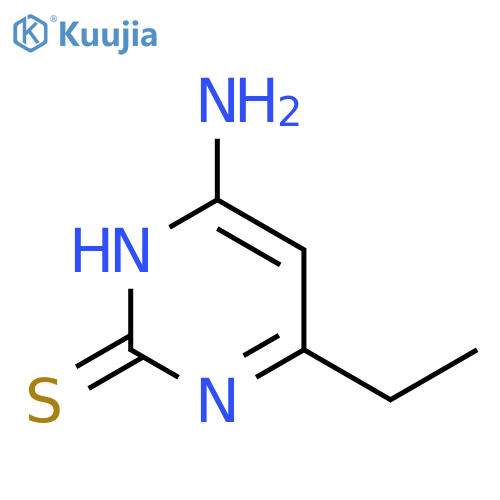 4-amino-6-ethyl-1,2-dihydropyrimidine-2-thione structure