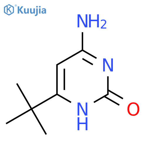 6-Amino-4-tert-butyl-1H-pyrimidin-2-one structure