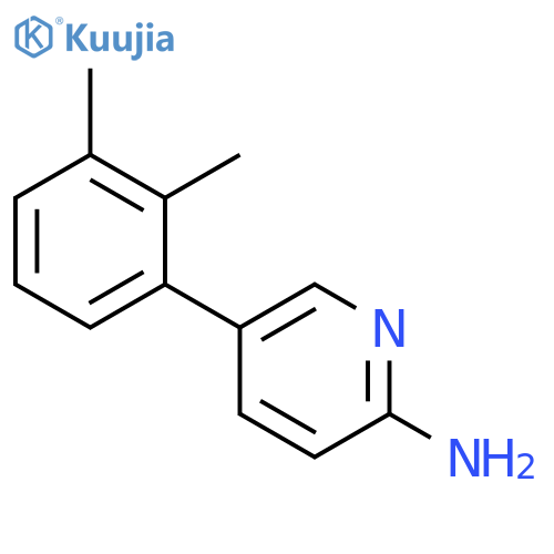 5-(2,3-dimethylphenyl)pyridin-2-amine structure