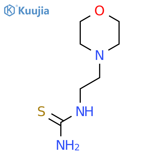 1-(2-Morpholinoethyl)-2-thiourea structure