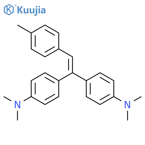 Benzenamine, 4,4'-[(4-methylphenyl)ethenylidene]bis[N,N-dimethyl- structure