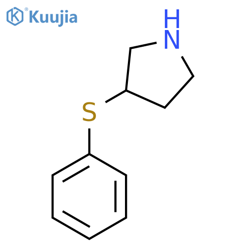3-(Phenylsulfanyl)pyrrolidine structure