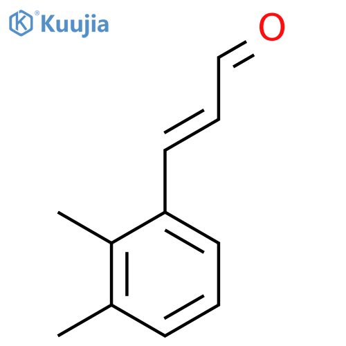 3-(2,3-dimethylphenyl)prop-2-enal structure