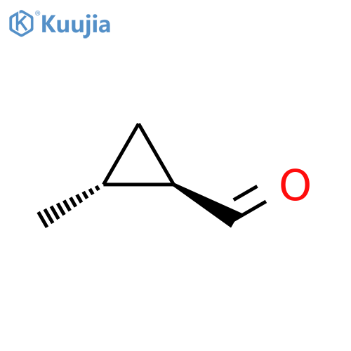 (1R,2R)-2-methylcyclopropane-1-carbaldehyde structure