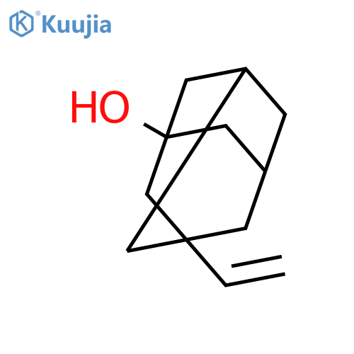 Tricyclo[3.3.1.13,7]decan-1-ol, 3-ethenyl- structure