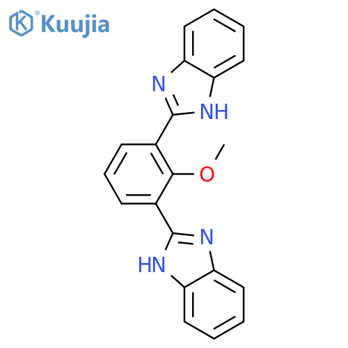 1H-Benzimidazole, 2,2'-(2-methoxy-1,3-phenylene)bis- structure