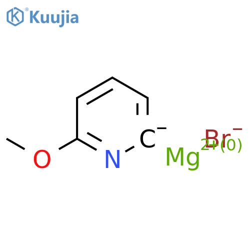 6-Methoxypyridin-2-ylmagnesium bromide, 0.25 M in THF structure