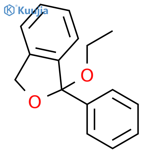 Isobenzofuran, 1-ethoxy-1,3-dihydro-1-phenyl- structure