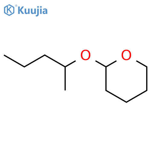 2H-Pyran, tetrahydro-2-(1-methylbutoxy)- structure