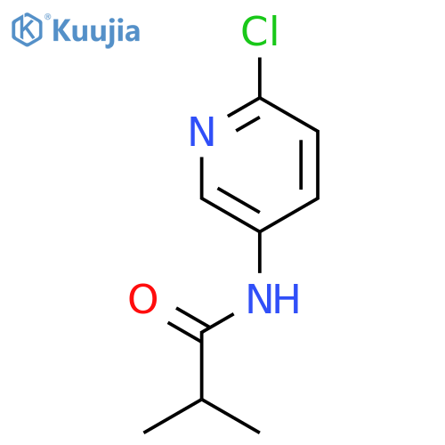 Propanamide, N-(6-chloro-3-pyridinyl)-2-methyl- structure