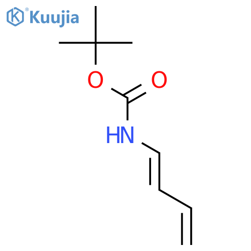 Carbamic acid,N-1,3-butadien-1-yl-, 1,1-dimethylethyl ester structure