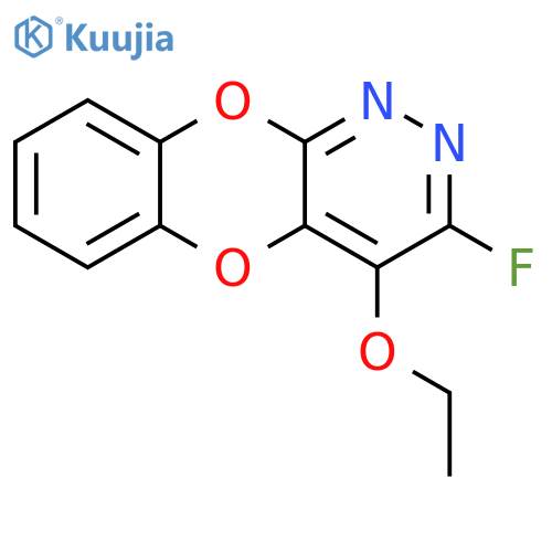 4-ethoxy-3-fluoro-[1,4]Benzodioxino[2,3-c]pyridazine structure