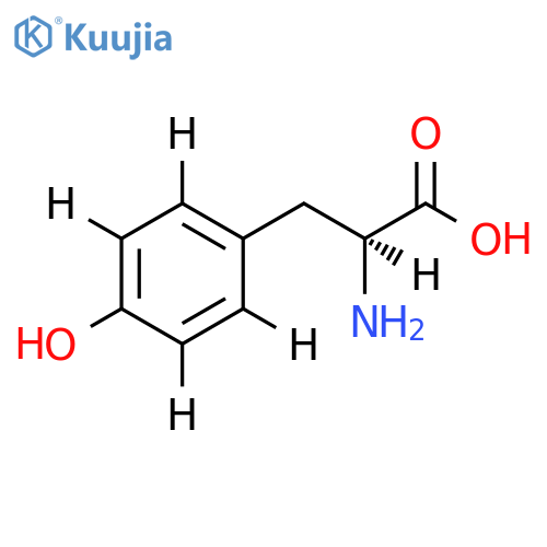 L-Tyrosine-d structure