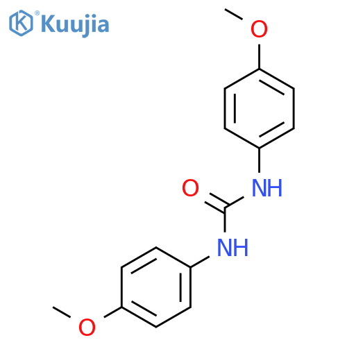 1,3-Bis(4-methoxyphenyl)urea structure