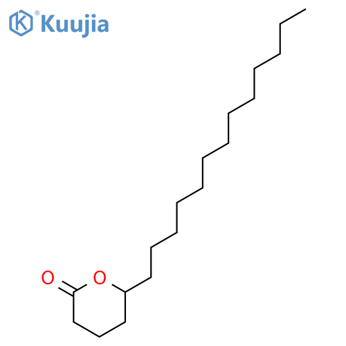 6-tridecyloxan-2-one structure