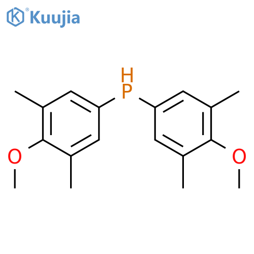 Phosphine,bis(4-methoxy-3,5-dimethylphenyl)- structure