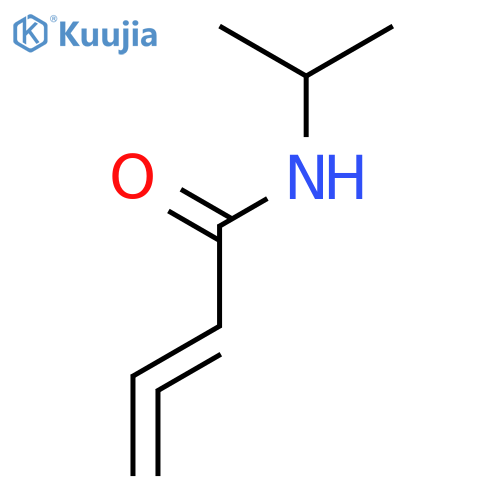 2,3-Butadienamide, N-(1-methylethyl)- structure