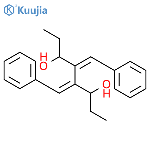 3,6-OCTANEDIOL, 4,5-BIS(PHENYLMETHYLENE)-, (E,E)- structure