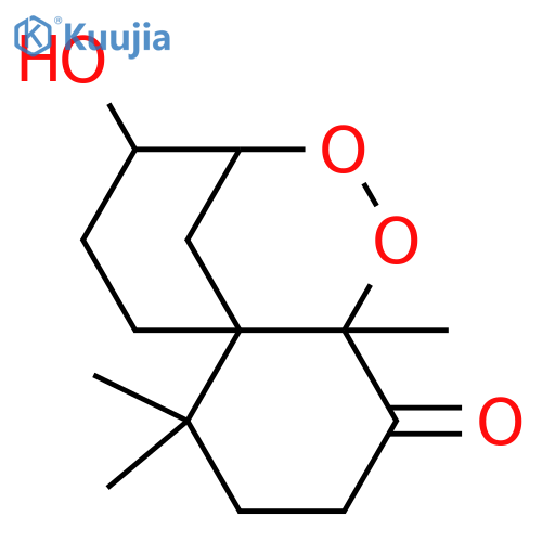 2,7-Epidioxy-3-hydroxy-15-nor-8-chamigranone structure