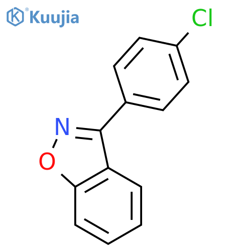 3-(4-Chlorophenyl)benzo[d]isoxazole structure