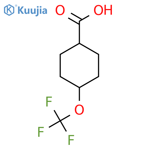 4-(trifluoromethoxy)cyclohexanecarboxylic acid (cis/trans) structure