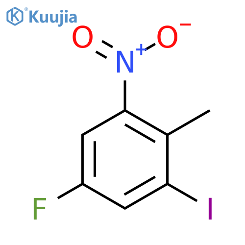 2-Iodo-4-fluoro-6-nitro Toluene structure