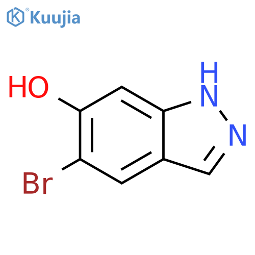 5-Bromo-1H-indazol-6-ol structure