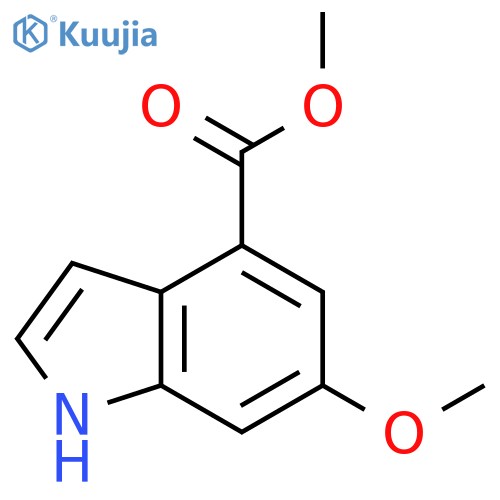 methyl 6-methoxy-1H-indole-4-carboxylate structure