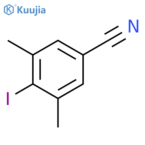4-Iodo-3,5-dimethylbenzonitrile structure