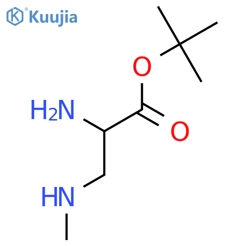 tert-Butyl 2-(methylamino)ethylcarbamate structure