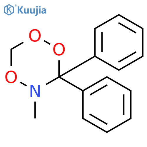 1,2,4,5-Trioxazine, dihydro-5-methyl-6,6-diphenyl- structure