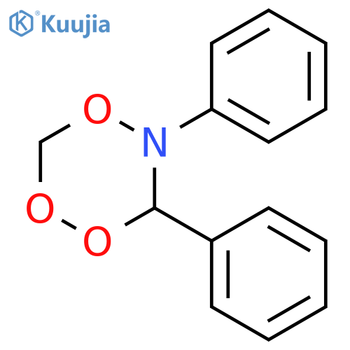 1,2,4,5-Trioxazine, dihydro-5,6-diphenyl- structure