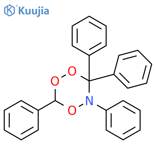 1,2,4,5-Trioxazine, dihydro-3,5,6,6-tetraphenyl- structure