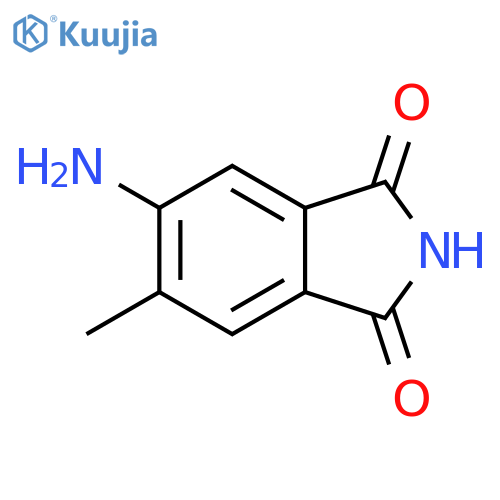 5-Amino-6-methylisoindoline-1,3-dione structure