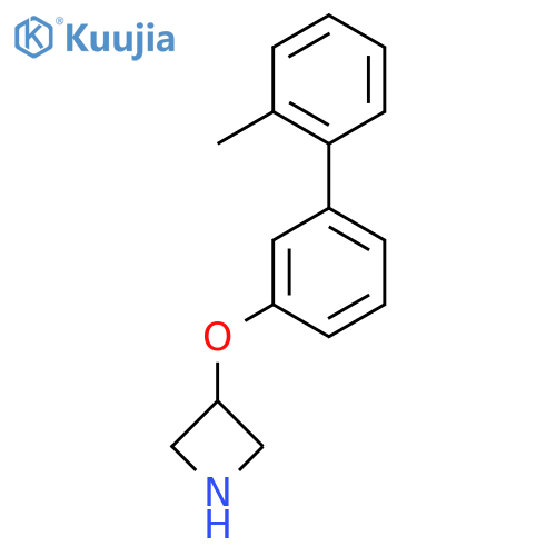 3-3-(2-methylphenyl)phenoxyazetidine structure