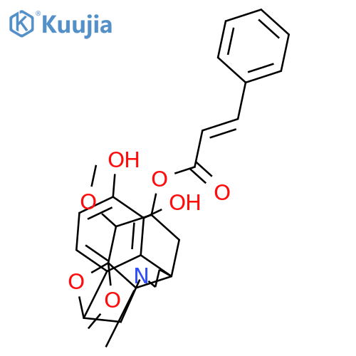Longanine; O-De-Me, O8-Me, 6-O-E-cinnamoyl structure