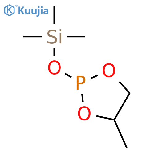 1,3,2-Dioxaphospholane, 4-methyl-2-[(trimethylsilyl)oxy]- structure