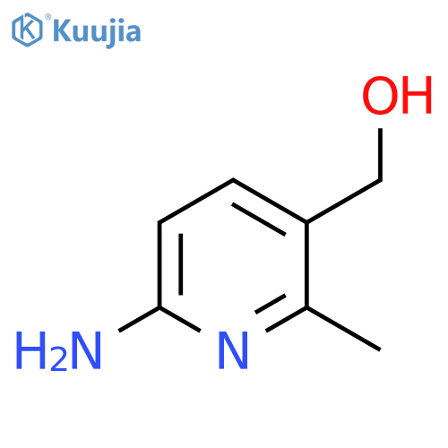 6-Amino-2-methylpyridine-3-methanol structure