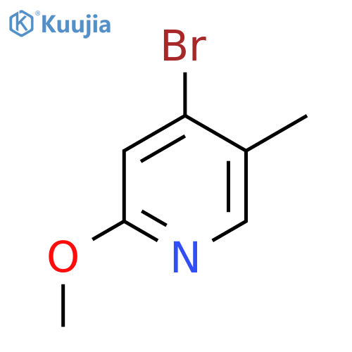 4-Bromo-2-methoxy-5-methylpyridine structure