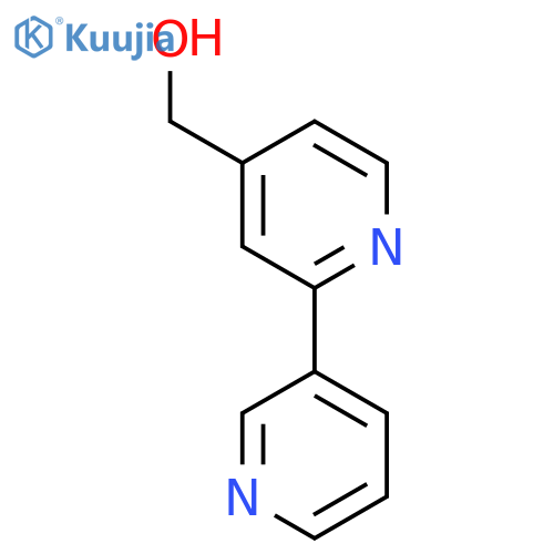 2-(Pyridin-3-yl)pyridine-4-methanol structure