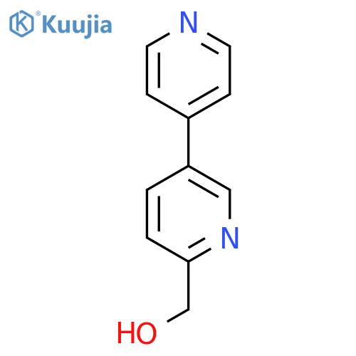 5-(Pyridin-4-yl)pyridine-2-methanol structure