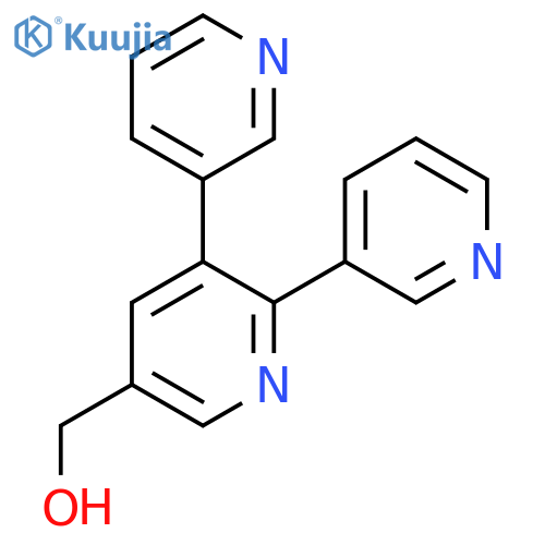 5,6-Di(pyridin-3-yl)pyridine-3-methanol structure
