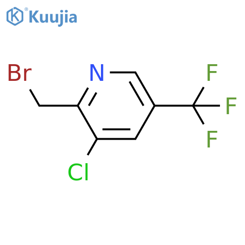 2-(Bromomethyl)-3-chloro-5-(trifluoromethyl)pyridine structure