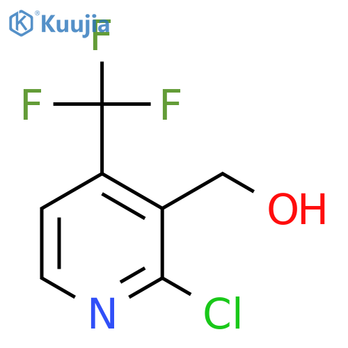 [2-Chloro-4-(trifluoromethyl)pyridin-3-yl]methanol structure