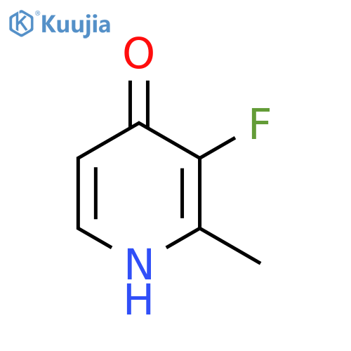 3-Fluoro-4-hydroxy-2-methylpyridine structure